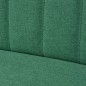 vidaXL Sofa Stoff 117 x 55,5 x 77 cm Grün vidaXL Sofa Stoff 117 x 55,5 x 77 cm Grün