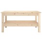 vidaXL Couchtisch 80x50x40 cm Massivholz Kiefer vidaXL Couchtisch 80x50x40 cm Massivholz Kiefer
