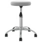 vidaXL Massagehocker Samt Hellgrau vidaXL Massagehocker Samt Hellgrau