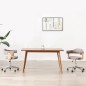 Drehbare Esszimmerstühle 2 Stk. Taupe Bugholz und Stoff Drehbare Esszimmerstühle 2 Stk. Taupe Bugholz und Stoff