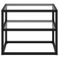 vidaXL Konsolentisch Transparent 50x40x40 cm Hartglas vidaXL Konsolentisch Transparent 50x40x40 cm Hartglas