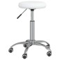 vidaXL Massagehocker Kunstleder Weiß vidaXL Massagehocker Kunstleder Weiß