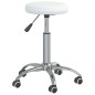 vidaXL Massagehocker Kunstleder Weiß vidaXL Massagehocker Kunstleder Weiß