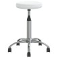 vidaXL Massagehocker Kunstleder Weiß vidaXL Massagehocker Kunstleder Weiß