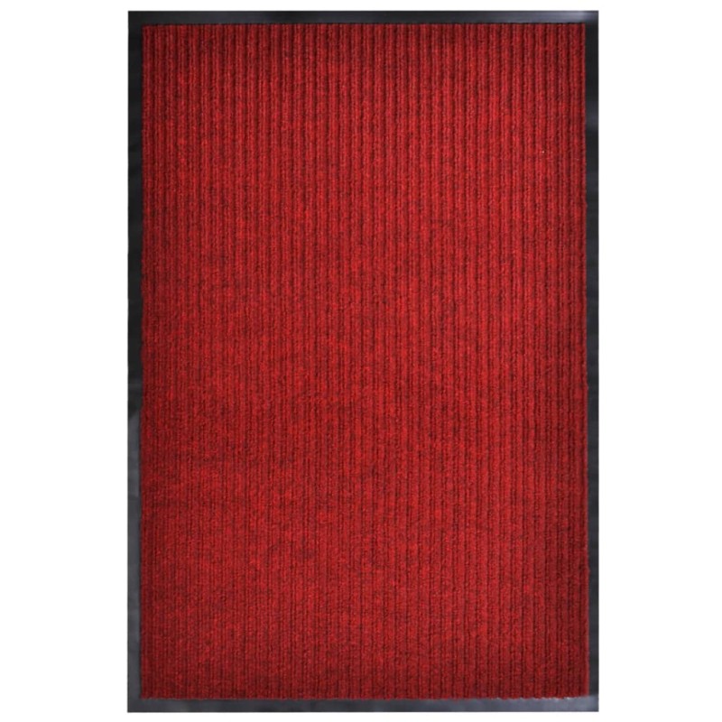 vidaXL Türmatte Rot 117x220 cm PVC vidaXL Türmatte Rot 117x220 cm PVC