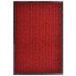 vidaXL Türmatte Rot 117x220 cm PVC vidaXL Türmatte Rot 117x220 cm PVC
