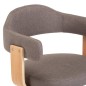 Drehbare Esszimmerstühle 2 Stk. Taupe Bugholz und Stoff Drehbare Esszimmerstühle 2 Stk. Taupe Bugholz und Stoff
