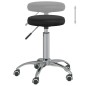 vidaXL Massagehocker Kunstleder Schwarz vidaXL Massagehocker Kunstleder Schwarz