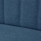 vidaXL Sofa Stoff 117 x 55,5 x 77 cm Blau vidaXL Sofa Stoff 117 x 55,5 x 77 cm Blau