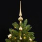 vidaXL Künstlicher Weihnachtsbaum Klappbar 300 LEDs & Kugeln 270 cm vidaXL Künstlicher Weihnachtsbaum Klappbar 300 LEDs & Kugeln 270 cm