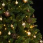 vidaXL Künstlicher Weihnachtsbaum Klappbar 300 LEDs & Kugeln 270 cm vidaXL Künstlicher Weihnachtsbaum Klappbar 300 LEDs & Kugeln 270 cm