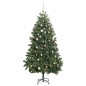 vidaXL Künstlicher Weihnachtsbaum Klappbar 300 LEDs & Kugeln 270 cm vidaXL Künstlicher Weihnachtsbaum Klappbar 300 LEDs & Kugeln 270 cm