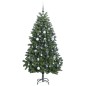vidaXL Künstlicher Weihnachtsbaum Klappbar 300 LEDs & Kugeln 270 cm vidaXL Künstlicher Weihnachtsbaum Klappbar 300 LEDs & Kugeln 270 cm