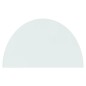vidaXL Funkenschutzplatte Glas Halbrund 1000x600 mm vidaXL Funkenschutzplatte Glas Halbrund 1000x600 mm