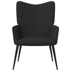 vidaXL Relaxsessel Schwarz Stoff 