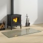vidaXL Kaminofen Glasplatte Rechteckig 100x50 cm vidaXL Kaminofen Glasplatte Rechteckig 100x50 cm