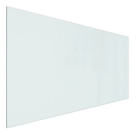 vidaXL Kaminofen Glasplatte Rechteckig 100x50 cm