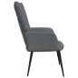 vidaXL Relaxsessel Dunkelgrau Stoff vidaXL Relaxsessel Dunkelgrau Stoff