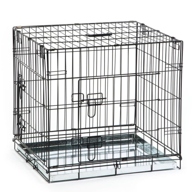 Beeztees Hundebox 63x55x61 cm Schwarz 715801 Beeztees Hundebox 63x55x61 cm Schwarz 715801