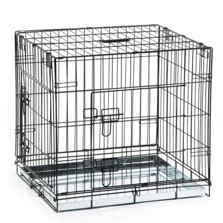 Beeztees Hundebox 63x55x61 cm Schwarz 715801