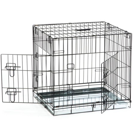 Beeztees Hundebox 63x55x61 cm Schwarz 715801