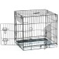Beeztees Hundebox 63x55x61 cm Schwarz 715801 Beeztees Hundebox 63x55x61 cm Schwarz 715801