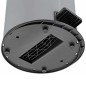 Hailo Tretmülleimer Pure Größe XL 44 L Silber 0545-020 Hailo Tretmülleimer Pure Größe XL 44 L Silber 0545-020