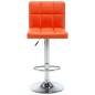 vidaXL Barhocker 2 Stk. Orange Kunstleder vidaXL Barhocker 2 Stk. Orange Kunstleder