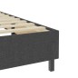 vidaXL Boxspringbett Dunkelgrau Stoff 200x200 cm vidaXL Boxspringbett Dunkelgrau Stoff 200x200 cm