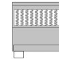 vidaXL Boxspringbett Dunkelgrau Stoff 200x200 cm vidaXL Boxspringbett Dunkelgrau Stoff 200x200 cm