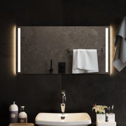 vidaXL LED-Badspiegel 80x40 cm