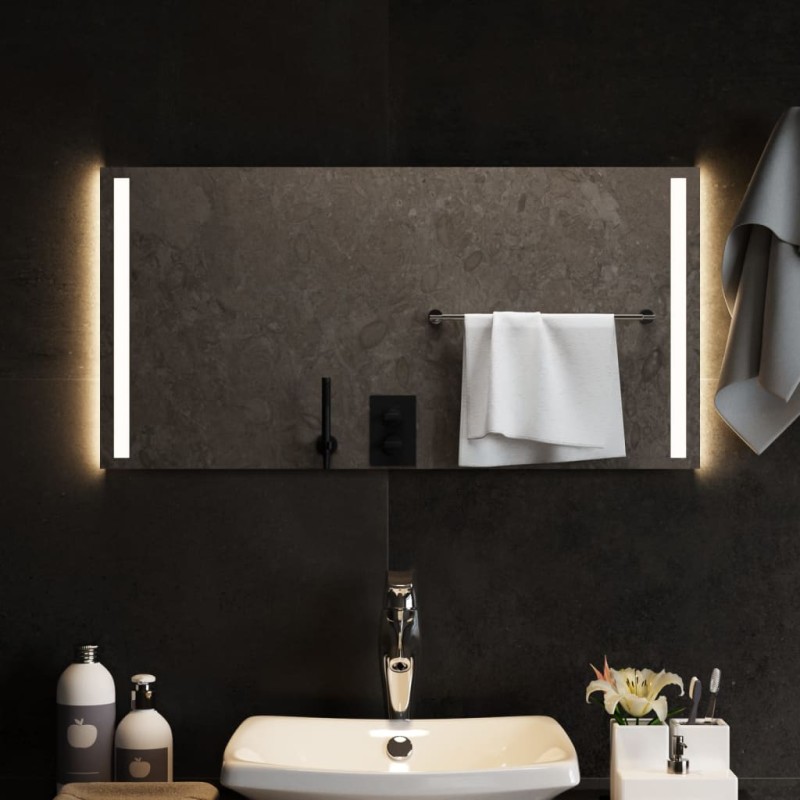 vidaXL LED-Badspiegel 80x40 cm vidaXL LED-Badspiegel 80x40 cm