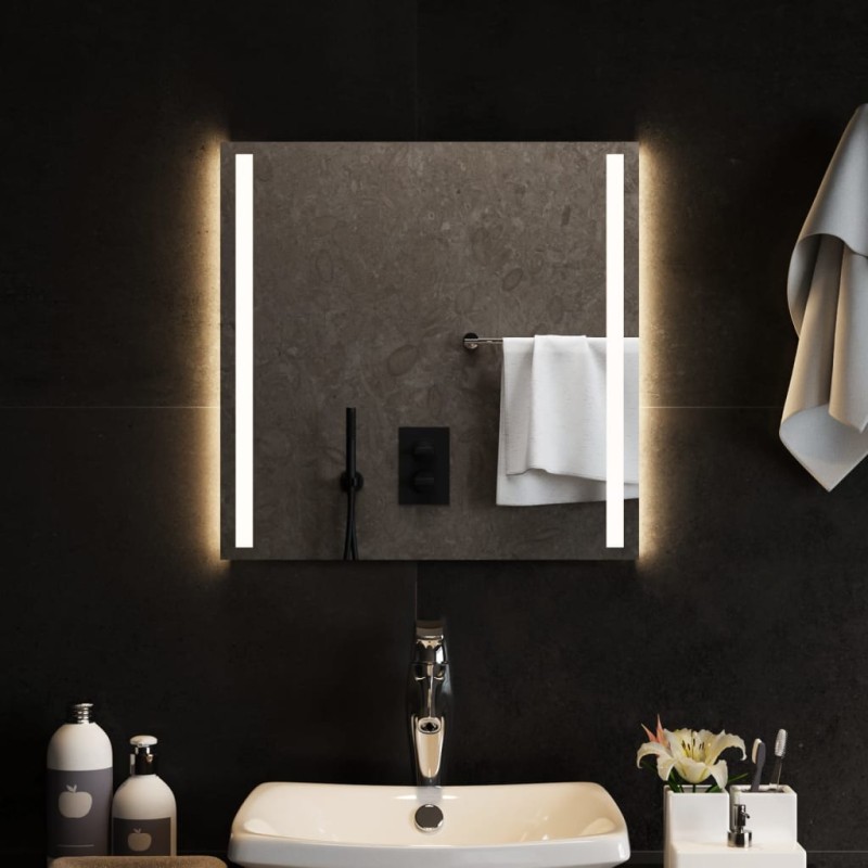 vidaXL LED-Badspiegel 50x50 cm vidaXL LED-Badspiegel 50x50 cm