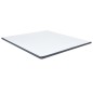 vidaXL Boxspringbett Dunkelgrau Stoff 200x200 cm vidaXL Boxspringbett Dunkelgrau Stoff 200x200 cm