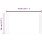 vidaXL LED-Badspiegel 70x40 cm vidaXL LED-Badspiegel 70x40 cm