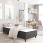 vidaXL Boxspringbett Dunkelgrau Stoff 90x200 cm vidaXL Boxspringbett Dunkelgrau Stoff 90x200 cm