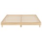 vidaXL Bettgestell Sonoma-Eiche 140x200 cm Holzwerkstoff vidaXL Bettgestell Sonoma-Eiche 140x200 cm Holzwerkstoff