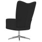 vidaXL Relaxsessel Schwarz Samt vidaXL Relaxsessel Schwarz Samt