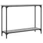 vidaXL Konsolentisch Grau Sonoma 101x30,5x75 cm Holzwerkstoff vidaXL Konsolentisch Grau Sonoma 101x30,5x75 cm Holzwerkstoff