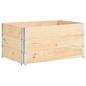 vidaXL Hochbeete 3 Stk. 80x120 cm Kiefer Massivholz vidaXL Hochbeete 3 Stk. 80x120 cm Kiefer Massivholz