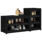 vidaXL Outdoor-Küchenschränke 2 Stk. Schwarz Massivholz Kiefer vidaXL Outdoor-Küchenschränke 2 Stk. Schwarz Massivholz Kiefer