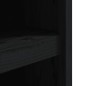 vidaXL Outdoor-Küchenschränke 2 Stk. Schwarz Massivholz Kiefer vidaXL Outdoor-Küchenschränke 2 Stk. Schwarz Massivholz Kiefer