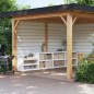 vidaXL Outdoor-Küchenschränke 4 Stk. Weiß Massivholz Kiefer vidaXL Outdoor-Küchenschränke 4 Stk. Weiß Massivholz Kiefer