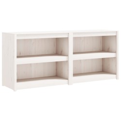 vidaXL Outdoor-Küchenschränke 2 Stk. Weiß Massivholz Kiefer