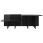 vidaXL Couchtische 2 Stk. Hochglanz-Schwarz Holzwerkstoff vidaXL Couchtische 2 Stk. Hochglanz-Schwarz Holzwerkstoff