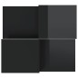 vidaXL Couchtische 2 Stk. Hochglanz-Schwarz Holzwerkstoff vidaXL Couchtische 2 Stk. Hochglanz-Schwarz Holzwerkstoff