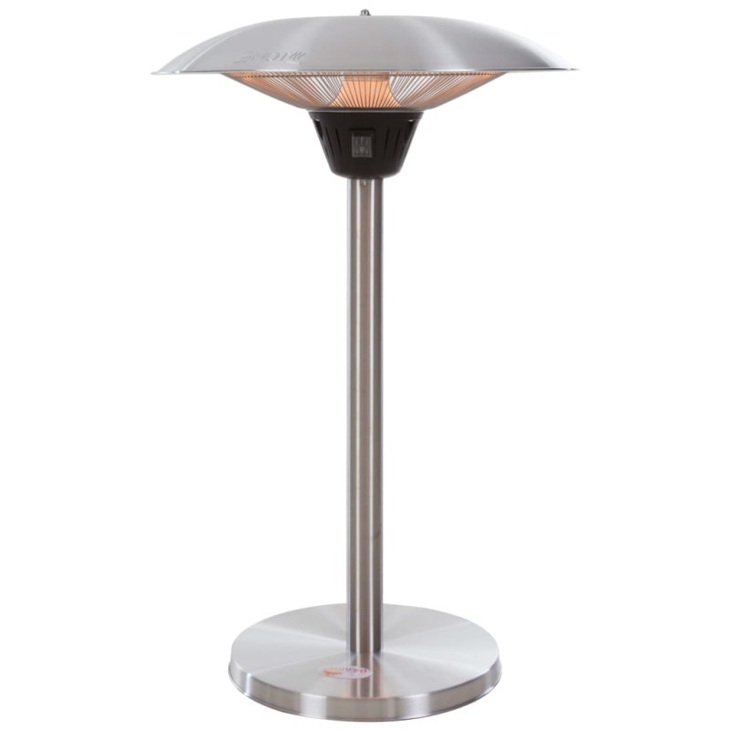 Sunred Tischheizstrahler Sirius 2100 W Halogen Silbern TA15 Sunred Tischheizstrahler Sirius 2100 W Halogen Silbern TA15