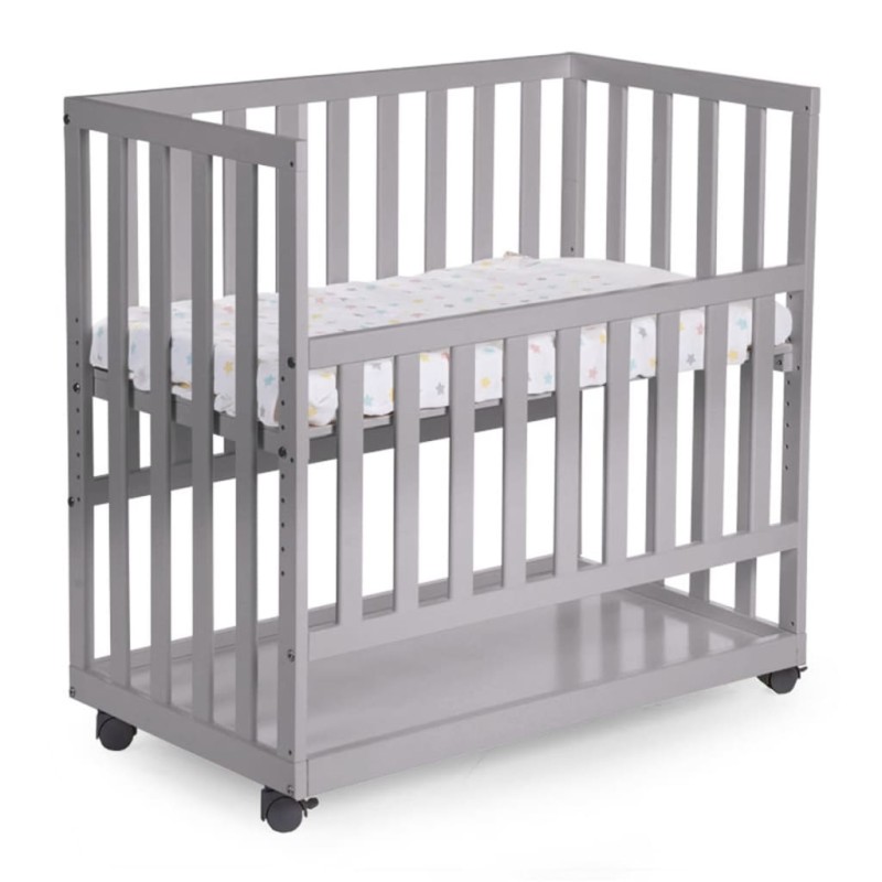 CHILDWOOD Baby-Beistellbett 50x90 cm Buche Grau BSCNSG CHILDWOOD Baby-Beistellbett 50x90 cm Buche Grau BSCNSG