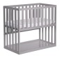 CHILDWOOD Baby-Beistellbett 50x90 cm Buche Grau BSCNSG CHILDWOOD Baby-Beistellbett 50x90 cm Buche Grau BSCNSG