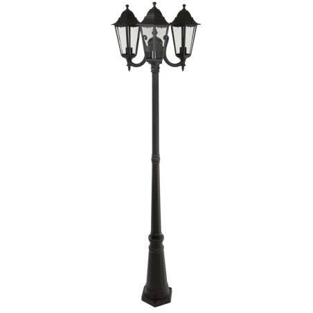 Smartwares Gartenlaterne 3-armig 180 W Schwarz 220 cm CLAS5000.036